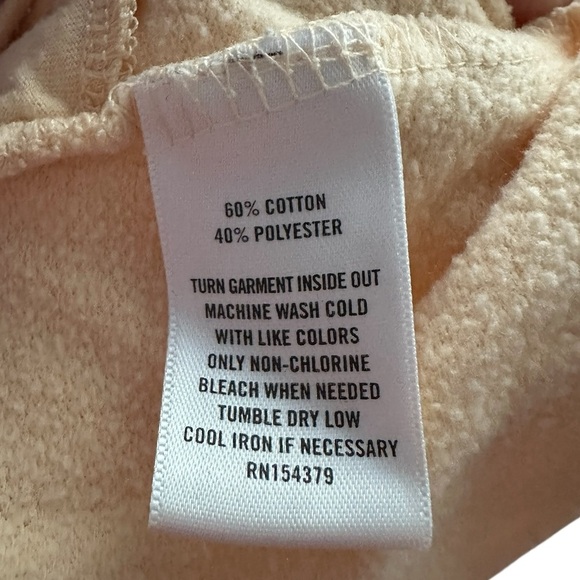 Aeropostale Lounge Shorts Women’s Size S Beige Drawstring Waist - Picture 5 of 6